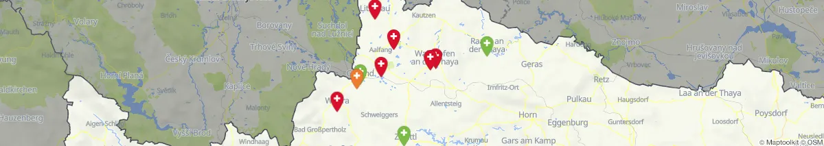 Kartenansicht für Apotheken-Notdienste in der Nähe von Brand-Nagelberg (Gemeinde, Niederösterreich) (16)